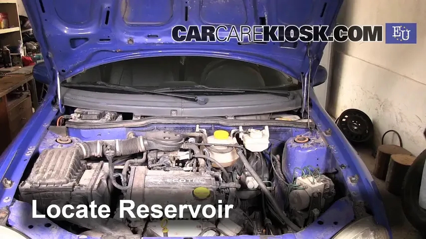 1998 Opel Corsa B II 1.0L 3 Cyl. Windshield Washer Fluid